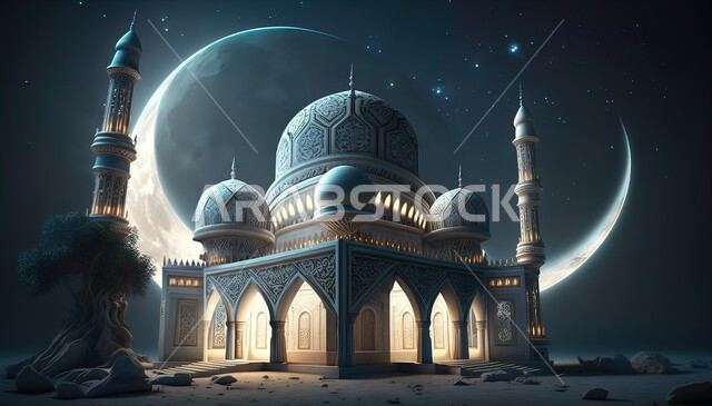  ديكورات وتصاميم على الطراز الاسلامي، القبب والمآذن المتميزة، الفن الهندسي المعماري للمساجد، مسجد عربي فاخر، العبادة والتقرب إلى الله، آداء الفرائض والصلوات