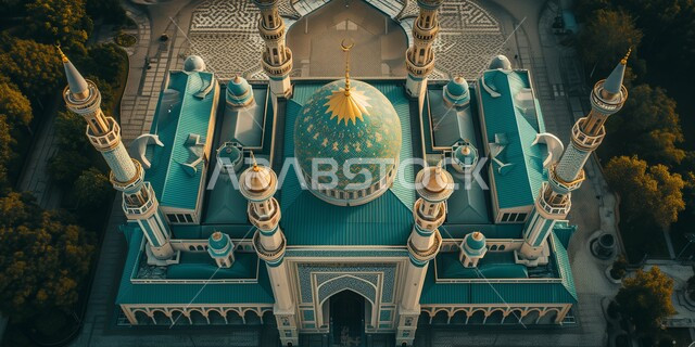 العبادة والطاعة والتقرب الى الله، الفن الهندسي المعماري لبناء المساجد في المملكة العربية السعودية، الديكورات والتصاميم الإسلامية، المآذن والقبب المبنية على الطراز العريق