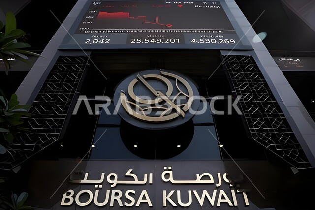 تحليل البيانات المالية والمصرفية في شركة بورصة الكويت, مراقبة الرسوم والمخططات البيانية، تداول العملة الرقمية، مفهوم التجارة والاقتصاد في دولة الكويت، ارتفاع وانخفاض الأسهم في سوق البورصة الكويتية