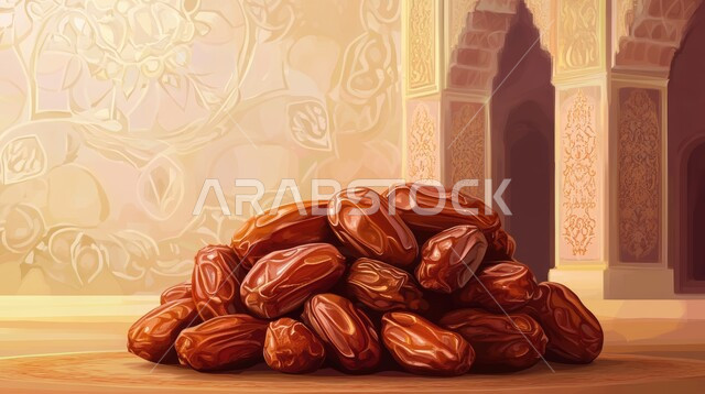 الأجواء الرمضانية الروحانية، وجبة ذات قيمة غذائية عالية، التمور الصحية المتميزة في المملكة العربية السعودية، شهر العبادة والتقرب إلى الله، جودة المنتجات المحلية الوطنية، الاحتفال بقدوم رمضان المبارك