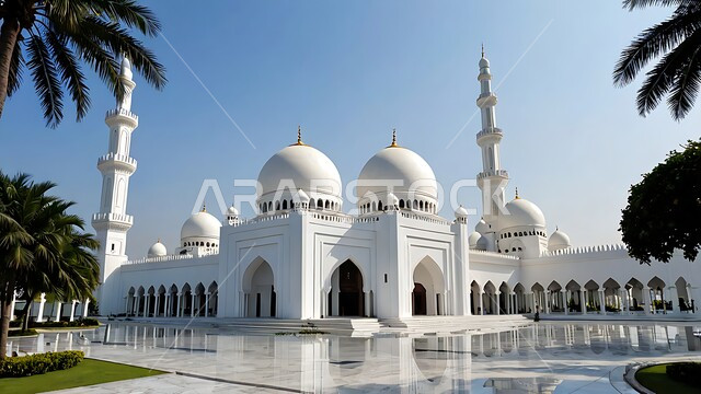 الاهتمام بزراعة النباتات وأشجار النخيل الخضراء، الفن الهندسي المعماري لبناء المساجد في المملكة العربية السعودية، العبادة والطاعة والتقرب الى الله، الديكورات والتصاميم الإسلامية، المآذن والقبب المبنية على الطراز العريق