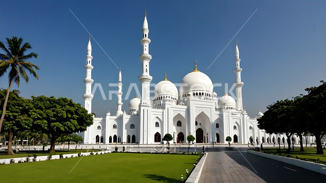 التصاميم والديكورات الإسلامية، الاهتمام بزراعة النباتات وأشجار النخيل الخضراء، الفن الهندسي المعماري لبناء المساجد في المملكة العربية السعودية، العبادة والطاعة والتقرب الى الله، المآذن والقبب المبنية على الطراز العريق