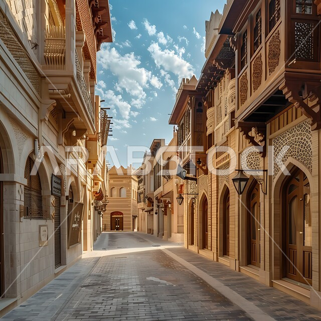 الفن الهندسي المعماري للمباني والمنازل على الطراز الإسلامي القديم، أحياء وحارات تاريخية سكنية قديمة في المملكة العربية السعودية، أماكن سياحية تراثية شعبية، الشرفات والنوافذ الخشبية والتصميمات المعقدة للبناء