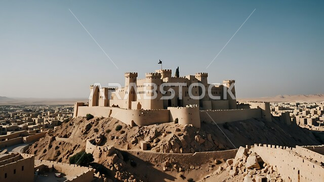 الفن الهندسي المعماري للمباني الطينية من التراث القديم، الحضارة العريقة لأماكن جذب السياح والزوار, متحف قصر المصمك التاريخي في مدينة الرياض في المملكة العربية السعودية, المعالم الأثرية السياحية المتميزة