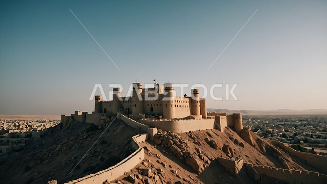 الحضارة العريقة لأماكن جذب السياح والزوار, الفن الهندسي المعماري للمباني الطينية من التراث القديم، متحف قصر المصمك التاريخي في مدينة الرياض في المملكة العربية السعودية, المعالم الأثرية السياحية المتميزة
