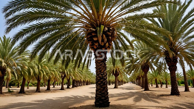 موسم حصاد التمور وزراعة الأشجار، الاهتمام بالزراعة والغطاء النباتي في المملكة العربية، حدائق ومزارع النخيل في السعودية، مفهوم الإنتاج المحلي والاكتفاء الذاتي، جودة المنتجات المحلية الوطنية، خلفية الطبيعة