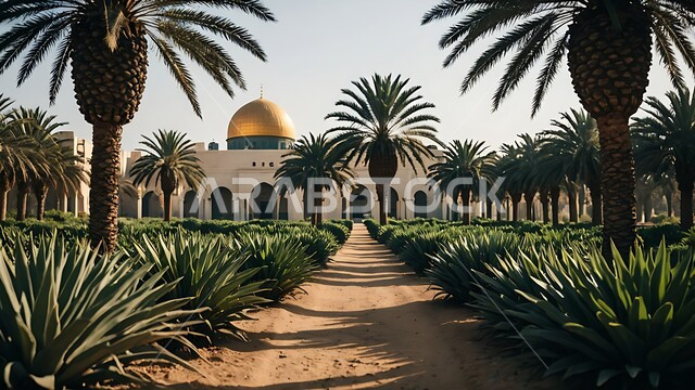 محاصيل ومنتجات محلية وطنية, محمية طبيعية في الطبية الصحراوية لزراعة أشجار النخيل, المزراع والاراضي الزراعية في المملكة العربية السعودية, الاهتمام بالزراعة والتشجير