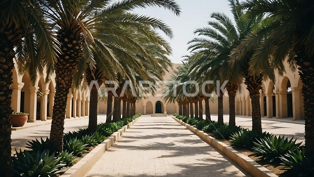 محاصيل ومنتجات محلية وطنية, محمية طبيعية في الطبية الصحراوية لزراعة أشجار النخيل, المزراع والاراضي الزراعية في المملكة العربية السعودية, الاهتمام بالزراعة والتشجير
