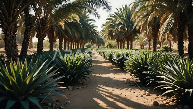 محمية طبيعية في الطبية الصحراوية لزراعة أشجار النخيل, محاصيل ومنتجات محلية وطنية, المزراع والاراضي الزراعية في المملكة العربية السعودية, الاهتمام بالزراعة والتشجير