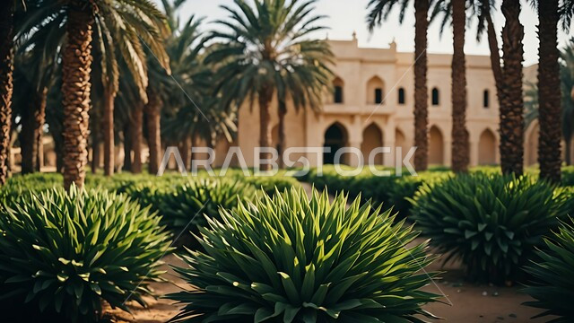 محمية طبيعية في الطبية الصحراوية لزراعة أشجار النخيل, محاصيل ومنتجات محلية وطنية, المزراع والاراضي الزراعية في المملكة العربية السعودية, الاهتمام بالزراعة والتشجير