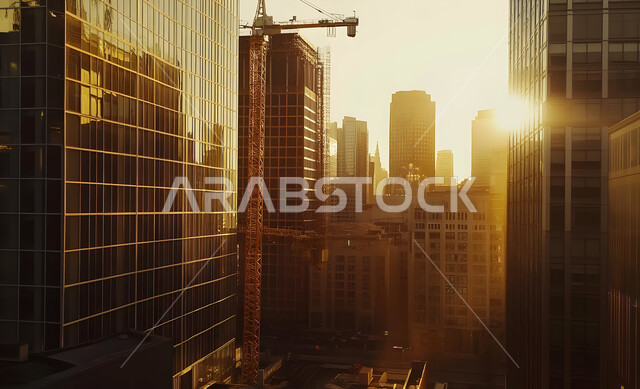 التطور المعماري والحضاري في المملكة العربية السعودية، تشييد المباني والمشاريع الضخمة، مفهوم تحسين البنية التحتية للبلاد، أعمال البناء والمقاولات والتطوير العقاري، إنشاء الأساسات والهياكل للمشروعات السكنية والمصانع