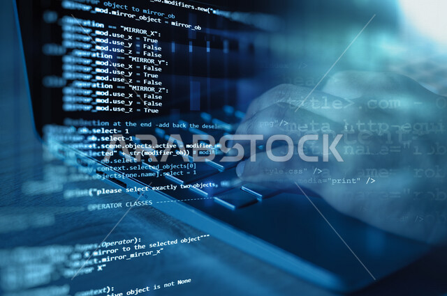 شاب سعودي خليجي يعمل في وظيفة مطور ويب، استخدام لغات البرمجة، تطوير وبناء المواقع والتطبيقات الالكترونية، اكواد وخوارزميات، تقنيات وحاسوب