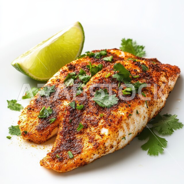 وجبة ذات قيمة غذائية عالية، فنون التقديم في مطاعم ومطابخ المملكة العربية السعودية، أطباق من المأكولات العربية التقليدية الشعبية، سمك السلمون المشوي مع الخضار، وصفات طعام شهية صحية ولذيذة، خلفية بيضاء