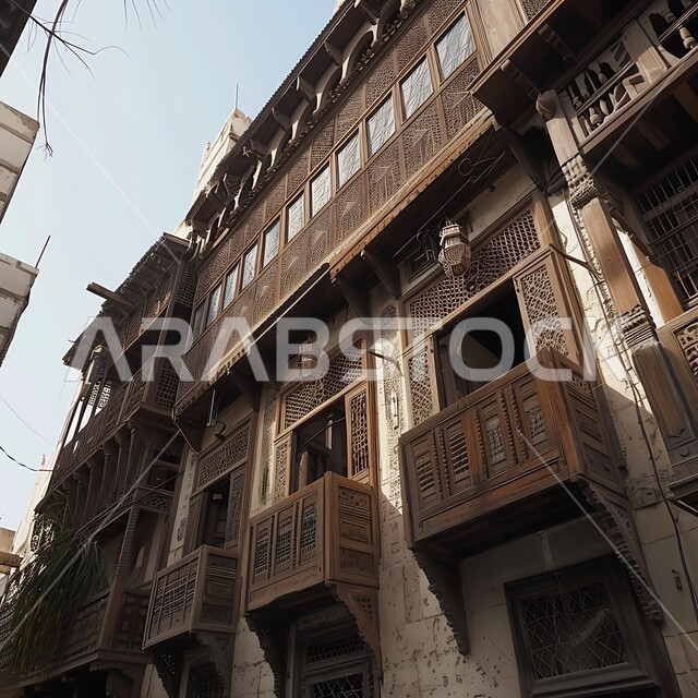 مدينة جدة التاريخية، المدينة التاريخية في جدة بتصميم معماري عربي و إسلامي قديم، معالم تاريخية في جدة البلد،  المباني الأثرية في البلد التاريخي في مدينة جدة