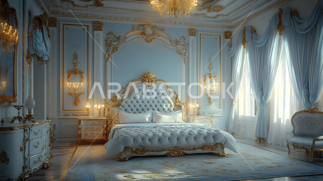 ديكورات منزلية داخلية حديثة لغرفة نوم، تصاميم عصرية فاخرة، أثاث منزلي راقي، شقق وفلل سكنية في المملكة العربية السعودية, ديكور داخلي للغرف على الطراز الحديث