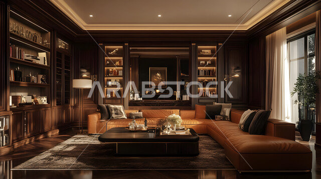 Modern living room interior design, modern living room interior design, luxury contemporary designs, high-end home furniture, residential apartments and villas in Saudi Arabia