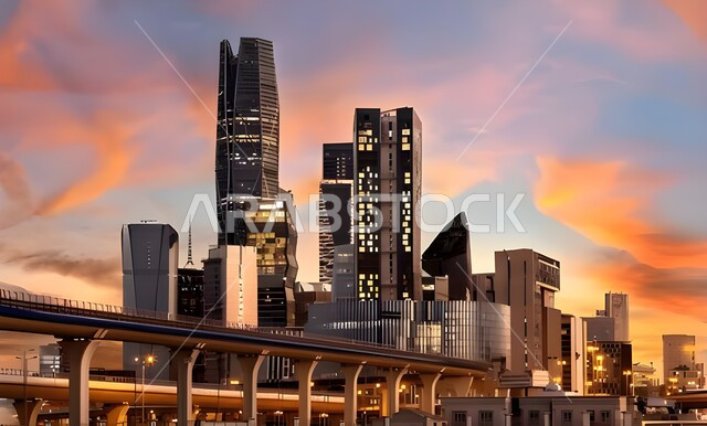 المباني و المنشآت الشاهقة في مدينة الرياض, المعالم السياحية المشهورة في المملكة العربية السعودية, التقدم و النمو العمراني, الفن الهندسي المعماري لبناء الأبراج و ناطحات السحاب على الطراز الحديث