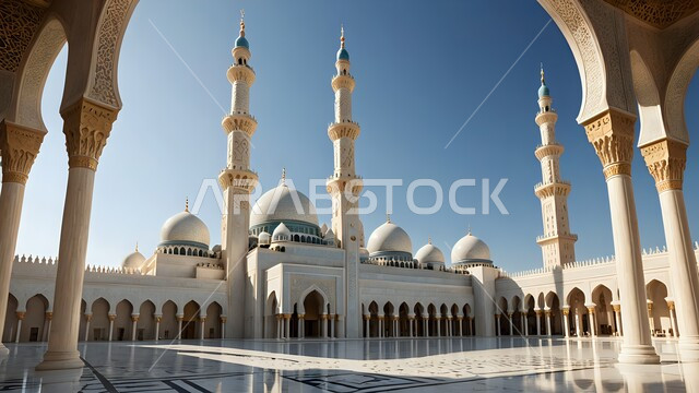 القبب و المآذن على الطراز العربي الإسلامي, نداء المسلمين لأداء الفرائض والصلوات, مفهوم العبادة والتقرب إلى الله تعالى, الفن الهندسي المعماري لبناء المساجد في المملكة العربية السعودية