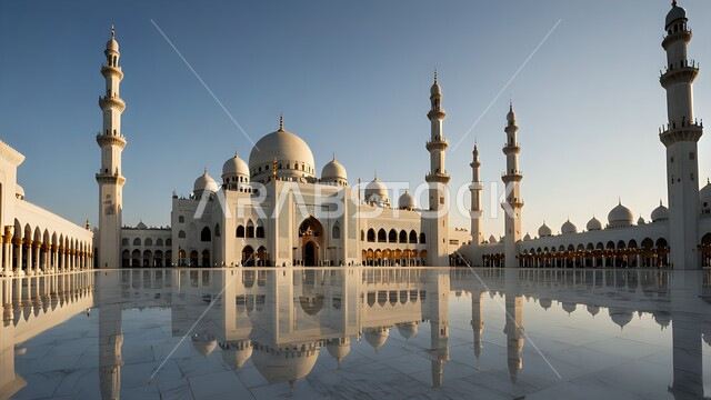 مفهوم العبادة والتقرب إلى الله تعالى, نداء المسلمين لأداء الفرائض والصلوات, الفن الهندسي المعماري لبناء المساجد في المملكة العربية السعودية, القبب والمآذن على الطراز العربي الإسلامي