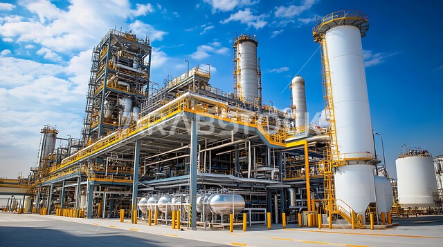 جودة معامل ومعدات إنتاج البترول, المنشآت الصناعية الضخمة, مصفاة تكرير النفط والغاز, المشاريع البتروكيماوية المساهمة في نهضة الاقتصاد الوطني السعودي, صناعات المعادن والكيميائيات في المملكة العربية السعودية