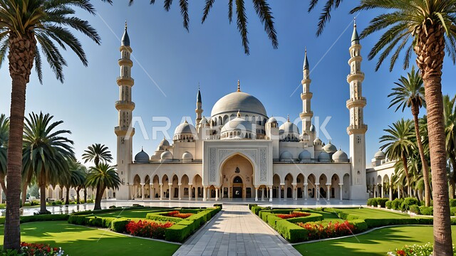 العبادة والتقرب من الله, الفن الهندسي المعماري لبناء المساجد في المملكة العربية السعودية, الديكورات والتصاميم الخارجية الحديثة لبناء مسجد، أماكن إسلامية مقدسة، نداء المسلمين لأداء الفرائض والصلوات