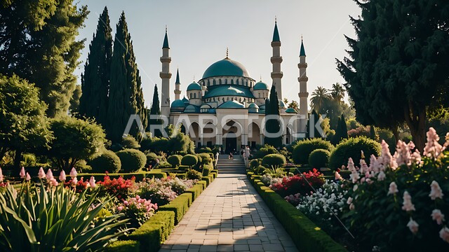 الفن الهندسي المعماري لبناء المساجد في المملكة العربية السعودية, الديكورات والتصاميم الخارجية الحديثة لبناء مسجد، أماكن إسلامية مقدسة، نداء المسلمين لأداء الفرائض والصلوات، العبادة والتقرب من الله