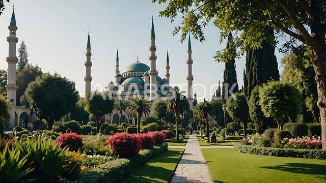 الفن الهندسي المعماري لبناء المساجد في المملكة العربية السعودية, الديكورات والتصاميم الخارجية الحديثة لبناء مسجد، أماكن إسلامية مقدسة، نداء المسلمين لأداء الفرائض والصلوات، العبادة والتقرب من الله