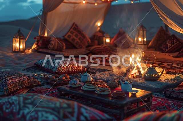 أماكن رحلات السفاري الشبابية أجواء التخييم و الكشتات البرية في المناطق الصحراوية خيم شعبية 