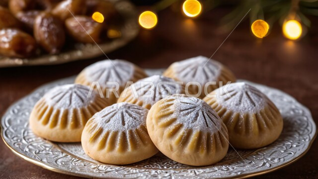 قطع من حلى العيد بالمكسرات، أقراص المعمول بالعجوة اللذيذة، الأعياد والمناسبات الإسلامية السعيدة، طريقة إعداد وتحضير الحلويات الشهية، كرم الضيافة وحسن الاستقبال في السعودية