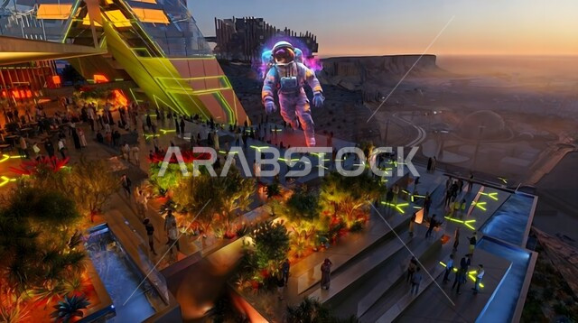 Cartoon-themed amusement park, fun activities in Saudi Arabia parks ...