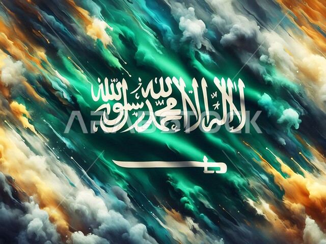 الاحتفال بذكرى العيد الوطني 23 سبتمبر، راية التوحيد وسيف القوة، احياء ذكرى يوم العلم 11 مارس، علم المملكة العربية السعودية الاخضر المرفرف، المناسبات والاعياد الوطنية، مفهوم حب الوطن والانتماء إليه