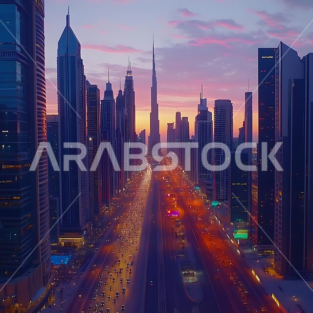 المباني و المنشآت السكنية و الفنادق في مدينة دبي، النمو والتطور العمراني، الواجهة السياحية في الامارات العربية المتحدة, الفن الهندسي المعماري للأبراج وناطحات السحاب, جذب واستقطاب السياح من انحاء العالم