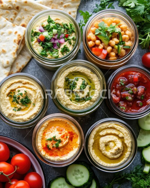 وجبة الفطور ذات الأطباق المتنوعة والمغذية، وصفات ذات نكهات مميزة، الأصناف والمقبلات اللذيذة، سفرة من المأكولات الشعبية التقليدية الشهية، تقديم الأطعمة المختلفة في مطاعم المملكة العربية السعودية، فن تقديم الطعام في المطابخ الشرقية