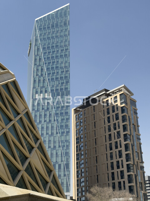  الوجهة الرئيسية للمال والاعمال, الفن الهندسي المعماري الحديث والمتطور لأبراج الملك عبدالله المالية كافد في مدينة الرياض, النمو والتقدم العمراني والاقتصادي في العاصمة, المدينة المالية والاقتصادية في المملكة العربية السعودية