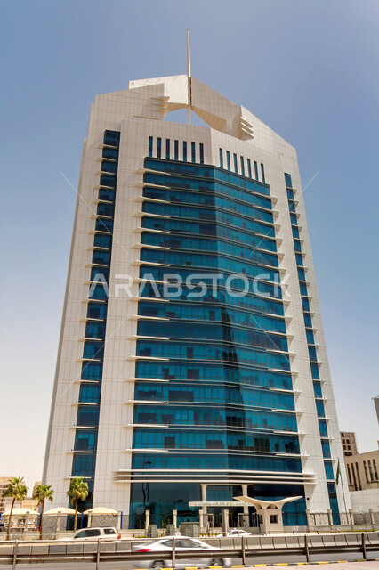  برج الواصل ووزارة الشؤون الإسلامية والأوقاف والدعوة والإرشاد في العليا في النهار، الفن الهندسي المعماري للمنشآت وناطحات السحاب في مدينة الرياض, أماكن ومعالم مشهورة في المملكة العربية السعودية