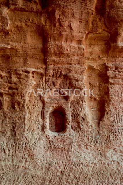 The historical beauty of Madain Saleh in Al-Ula, Saudi Arabia, the natural beauty of the rock formations, the ancient Arab civilization, archaeological tourist attractions in Saudi Arabia
