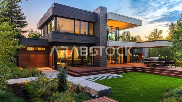 الفن الهندسي المعماري المتطور للمباني في المملكة العربية السعودية، الاهتمام بزراعة الأشجار، استقطاب المستثمرين والزوار من شتى انحاء العالم، النمو والتقدم العمراني في العاصمة، الجدران والواجهات الزجاجية الضخمة، تصاميم خارجية عصرية متميزة على الطراز الحديث