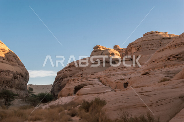 الجمال التاريخي لمدائن صالح في العلا بالمملكة العربية السعودية، الحضارة العربية القديمة، جمال التشكيلات الصخرية ، معالم اثرية تاريخية سياحية في السعودية ، السياحة في السعودية