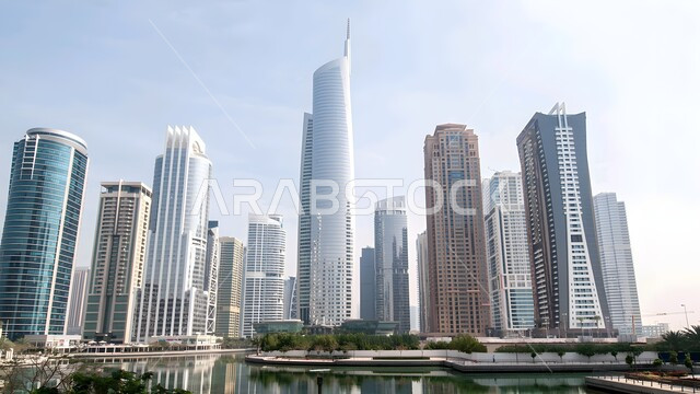 الواجهة السياحية في الامارات العربية المتحدة, النمو والتطور العمراني في الخليج العربي, الفن الهندسي المعماري على الطراز الحديث للأبراج وناطحات السحاب, جذب واستقطاب السياح من انحاء العالم