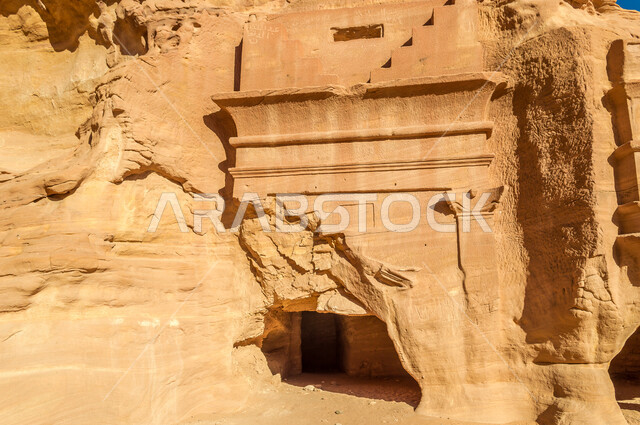 الجمال التاريخي لمدائن صالح في العلا بالمملكة العربية السعودية، الحضارة العربية القديمة، الجمال الطبيعي للتشكيلات الصخيرة، جمال الطبيعة الصحراوية، معالم اثرية تاريخية، السياحية في السعودية