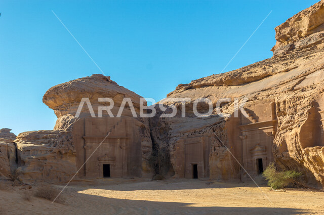 الجمال التاريخي لمدائن صالح في العلا بالمملكة العربية السعودية، الحضارة العربية القديمة، الجمال الطبيعي للتشكيلات الصخيرة، جمال الطبيعة الصحراوية، معالم اثرية تاريخية، السياحية في السعودية
