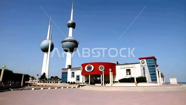 الفن الهندسيي المعماري لابراج مدينة الكويت, ناطحات السحاب والمنشآت على ساحل الخليج العربي في منطقة رأس عجوزة, التطور والتقدم العمراني على الطراز الحديث والمتطور, معالم سياحية مشهورة