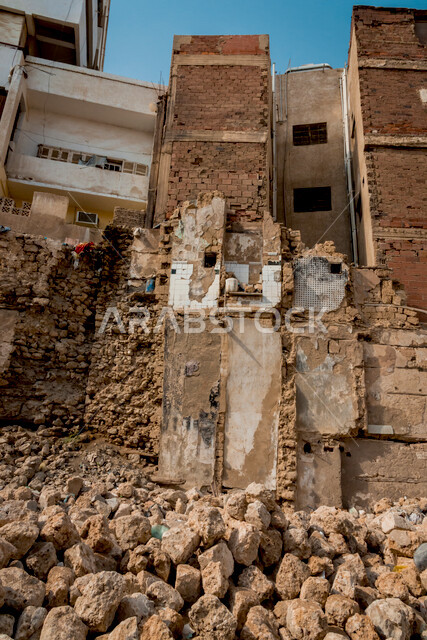 The historical city of Jeddah with an ancient Arab and Islamic architectural design, the historical country in the city of Jeddah, attractive tourist places in the Kingdom of Saudi Arabia