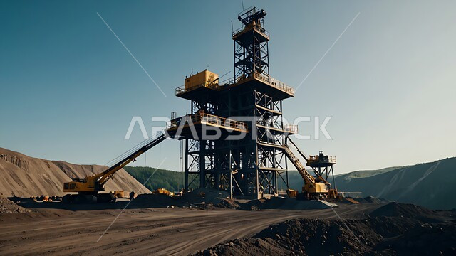 الآلات والمعدات الكبيرة الضخمة, صناعات ومشاريع بتروكيماوية، مفهوم هندسة البترول في دول الخليج, مصافي تكرير النفط والغاز, مصانع ومناجم الوقود في المملكة العربية السعودية, النهضة بالاقتصاد الوطني السعودي