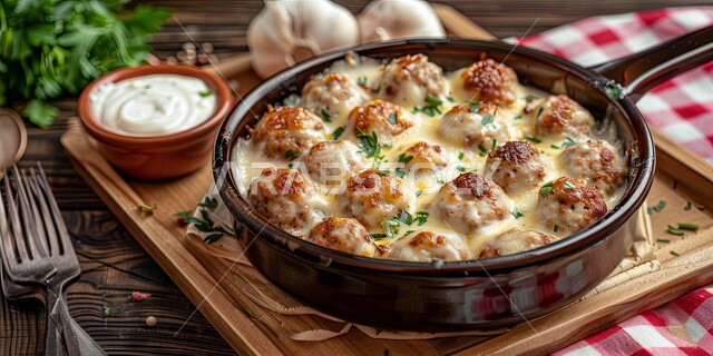 طبق من قطع اللحم مع الصوص اللذيذ, لحومات مزينة بالخضروات الطازجة, وصفات وأطباق طعام لذيذة، وجبات الطعام الشهية، فن التقديم في مطاعم المملكة العربية السعودية