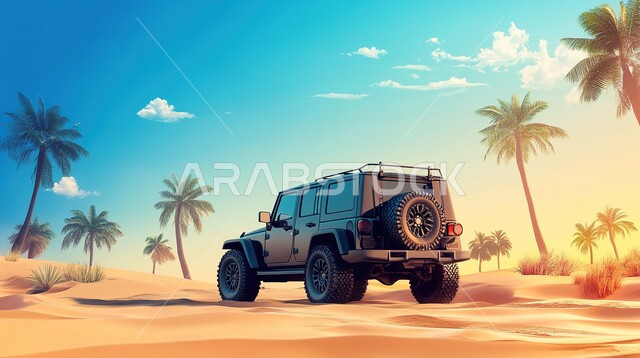 الاستمتاع بممارسة الهوايات المفضلة، مغامرة شيقة على الرمال الذهبية الناعمة في صحاري المملكة العربية السعودية، مغامرات سفاري على الكثبان الرملية، قيادة سيارة الدفع الرباعي ( التطعيس ) وسط الصحراء، أنشطة صحراوية ممتعة