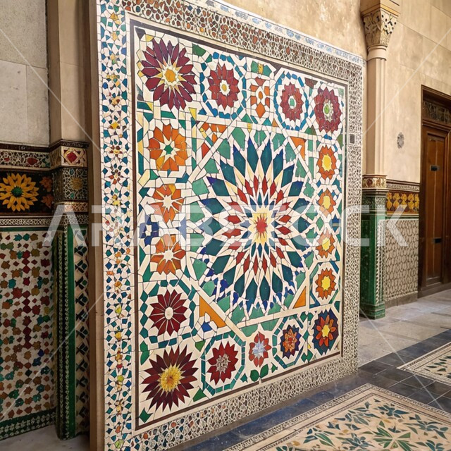 الزخرفات التقليدية المنقوشة على الجدران, النقوش والزخارف الإسلامية, الفن الهندسي المعماري على الطراز العربي الإسلامي, التصاميم والديكورات الخارجية الانيقة للمساجد في المملكة العربية السعودية، مفهوم العبادة والتقرب الى الله