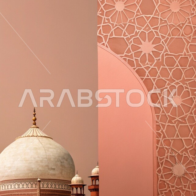 الديكورات والتصاميم الخارجية الانيقة للمساجد  في المملكة العربية السعودية، الفن الهندسي المعماري على الطراز الاسلامي، النقوش والزخارف على الجدران الخارجية، اجواء رمضانية روحانية، العبادة والتقرب الى الله في شهر رمضان المبارك