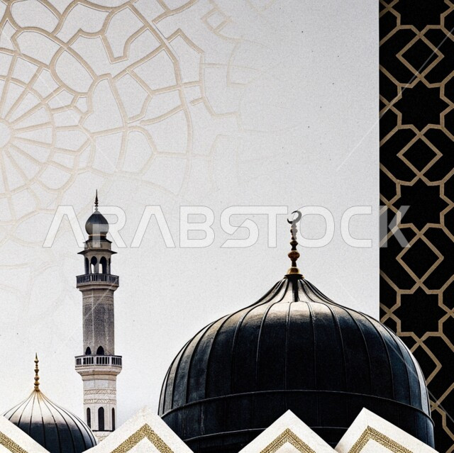 النقوش والزخارف على الجدران الخارجية، اجواء رمضانية روحانية، العبادة والتقرب الى الله في شهر رمضان المبارك، التصاميم والديكورات الخارجية الانيقة للمساجد  في المملكة العربية السعودية، الفن الهندسي المعماري على الطراز الاسلامي