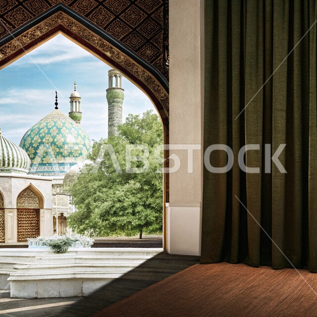 النقوش والزخارف على الجدران الخارجية، اجواء رمضانية روحانية، العبادة والتقرب الى الله في شهر رمضان المبارك، التصاميم والديكورات الخارجية الانيقة للمساجد  في المملكة العربية السعودية، الفن الهندسي المعماري على الطراز الاسلامي